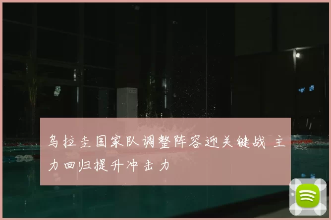 乌拉圭国家队调整阵容迎关键战 主力回归提升冲击力