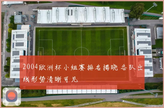 2004欧洲杯小组赛排名揭晓 各队出线形势清晰可见